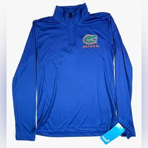 NWT GEN2 Florida Gators Youth Quarter Zip Pullover Size M 10–12 Long Sleeve NEW